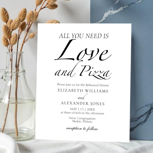 All you need is Love Script Rehearsal Dinner (Creator Uploaded)