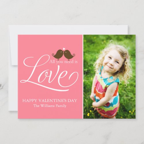 All You Need Is Love _ Valentines Day Holiday Card