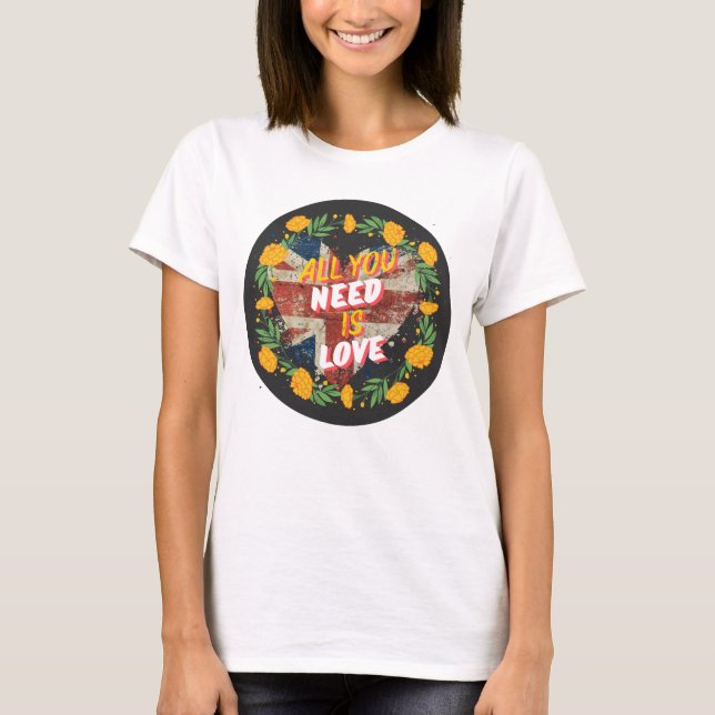 All You Need Is Love Women's Basic T-Shirt (Front)