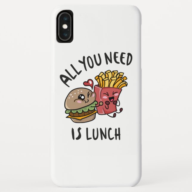 All you need is lunch Case-Mate iPhone case (Back)