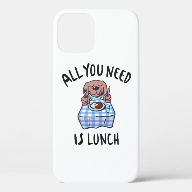 All you need is lunch Case-Mate iPhone case (Back)