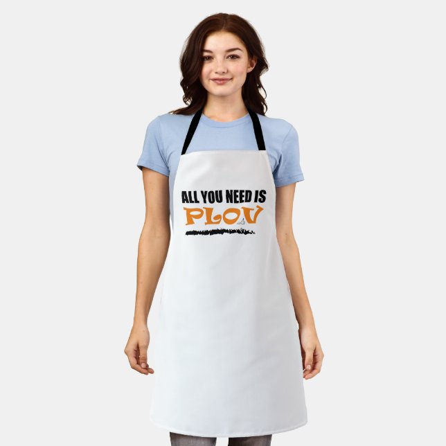 All you need is Plov! Uzbek, Azerbaijan Food Apron (Worn)
