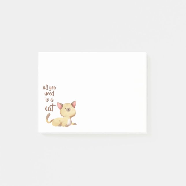 All You Need Post-it Notes (Front)