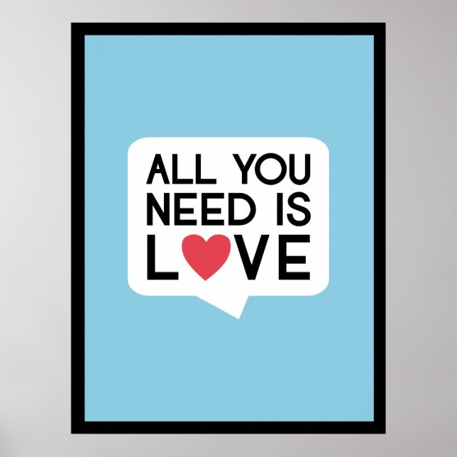 all you need poster (Front)
