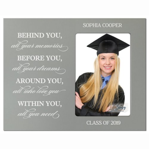 All Your Memories Cute Gray Wood Photo Frame