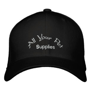 All your pet supplies embroidered baseball hat