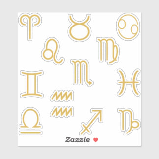All Zodiac Symbols Set Pack Sticker