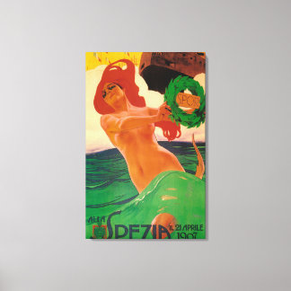 Alla Spezia Promotional Poster Canvas Print