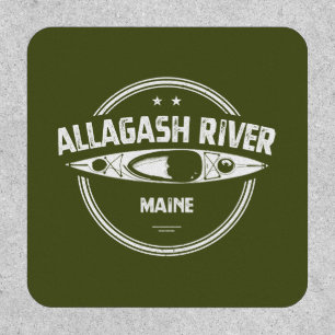 Allagash River Maine Kayak Patch