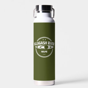 Allagash River Maine Kayak Water Bottle