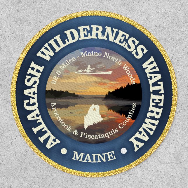 Allagash Wilderness Waterway Patch (Front)