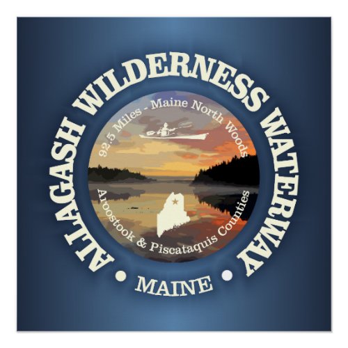 Allagash Wilderness Waterway Poster