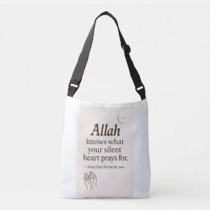 Allah Hears You – Islamic Quote Tote Bag