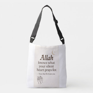  Allah Hears You – Islamic Quote Tote Bag