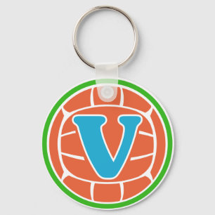 Allaire Beach Volleyball Volleyball Keychain