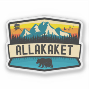 Allakaket, Alaska Sticker