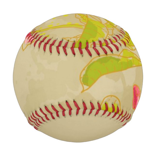 Allamanda Flower On Toned Background Baseball (Front)