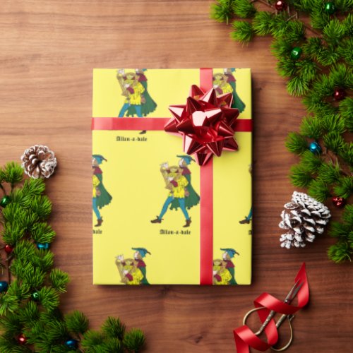 Allan_a_Dale Wrapping Paper