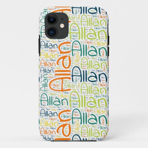 Allan iPhone 11 Case