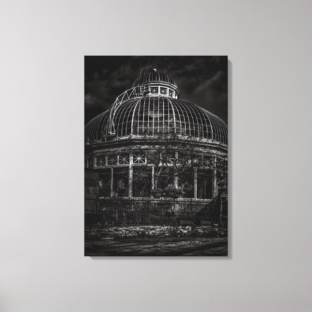 Allan Gardens Conservatory Palm House No 2 Canvas Print (Front)