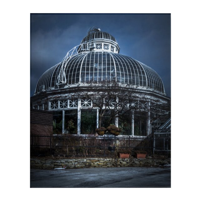 Allan Gardens Conservatory Palm House No 2 Color Acrylic Print (Front)