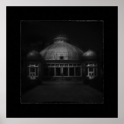 Allan Gardens Conservatory Palm House No 7 Border Poster