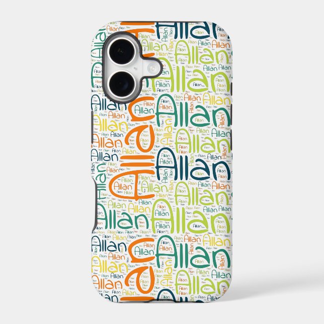 Allan Iphone Case (Back)
