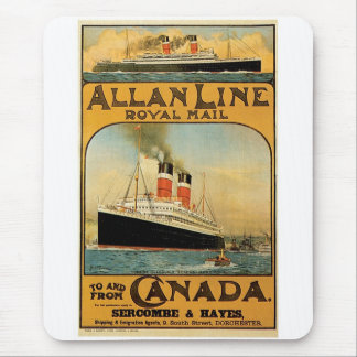 Allan Line Mouse Pad