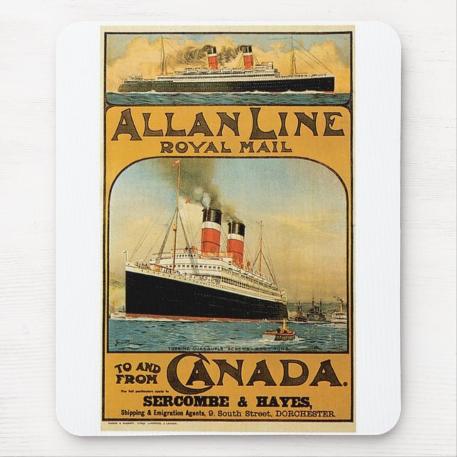 Allan Line Mouse Pad (Front)