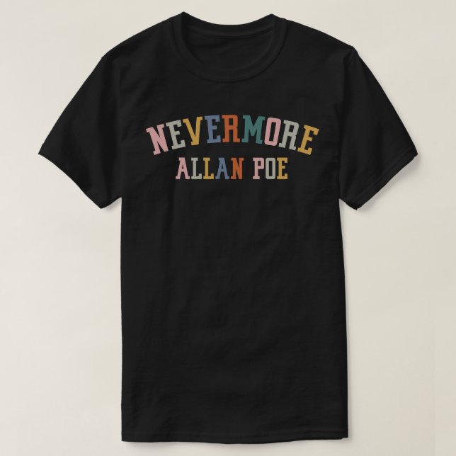 Allan Poe Raven Bookish 11 T-Shirt (Design Front)