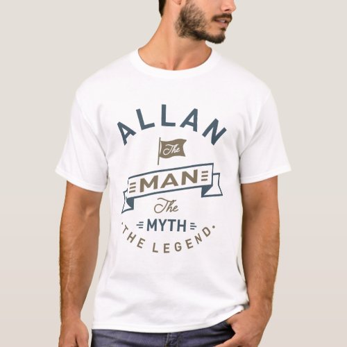 Allan The Man T_Shirt
