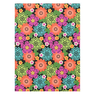 Allana Garden Hawaiian Graphical Floral - Brights Tablecloth