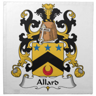 Allard Family Crest Napkin