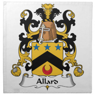 Allard Family Crest Napkin