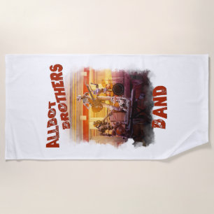 Allbot Brothers Band / Bob's Saucer Repair Beach Towel