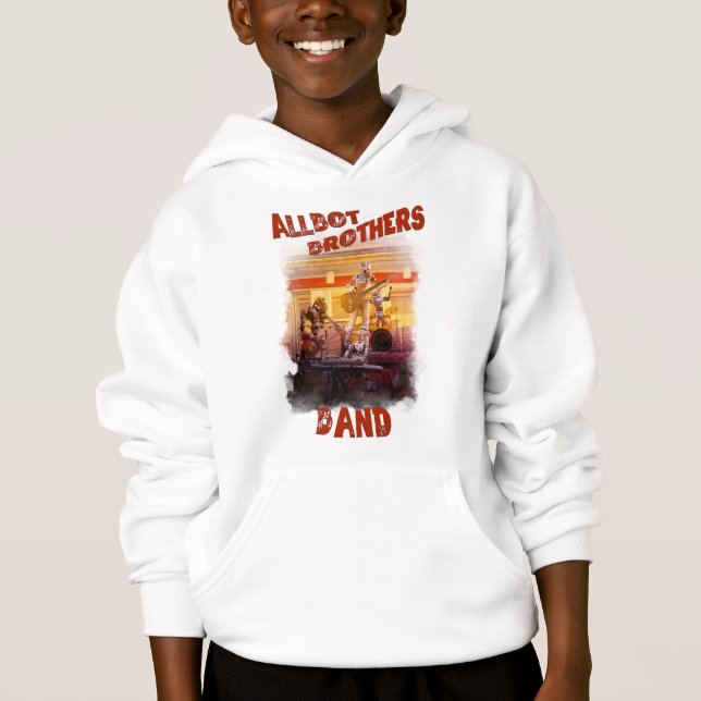Allbot Brothers Band / Bob's Saucer Repair Hoodie (Front)