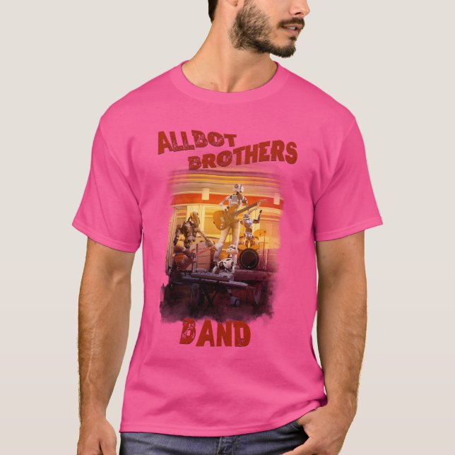 Allbot Brothers Band Bob'S Saucer Repair T-Shirt (Front)