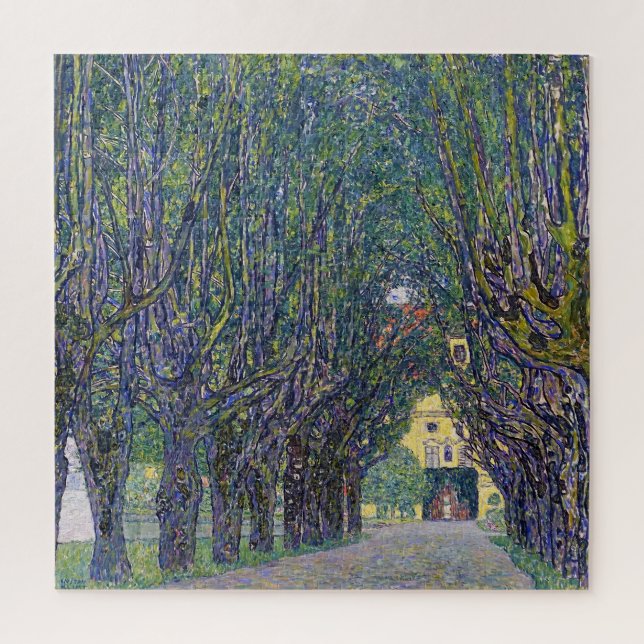 Allee at Schloss Kammer, Gustav Klimt Jigsaw Puzzle (Vertical)