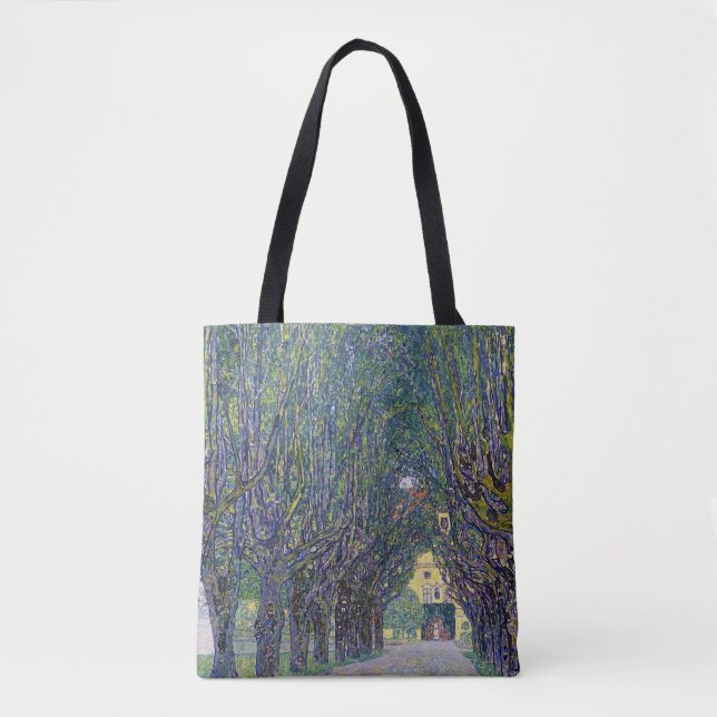 Allee at Schloss Kammer, Gustav Klimt Tote Bag (Front)