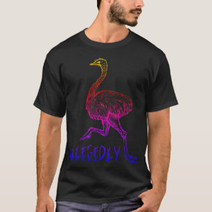 Allegedly Ostrich Flightless Bird T-Shirt