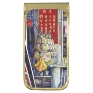 Allegedly Probabilistic, Singapore Gold Finish Money Clip