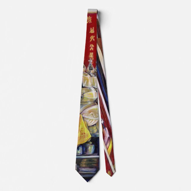 Allegedly Probabilistic, Singapore Neck Tie (Front)