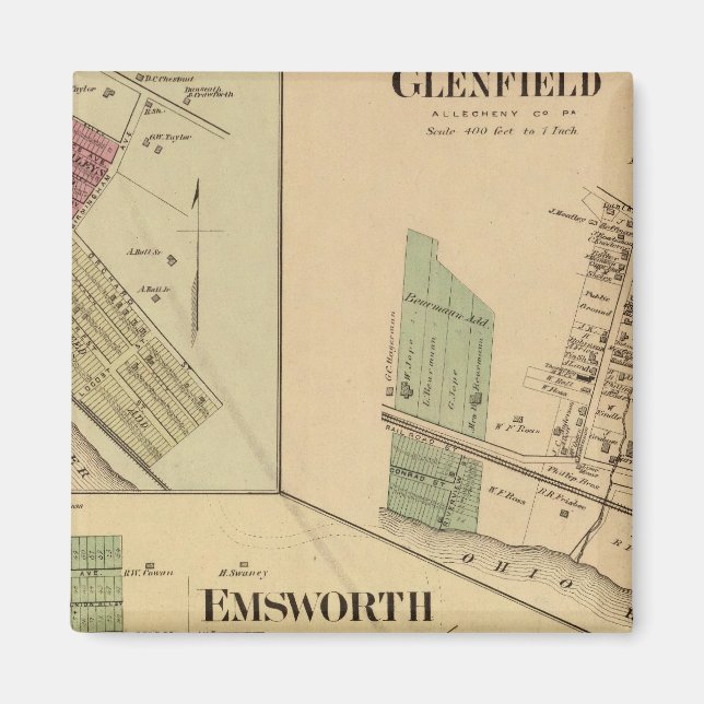 Allegheny County, Pennsylvania Magnet (Front)