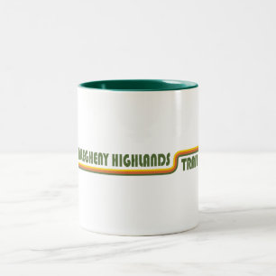 Allegheny Highlands Trail Two-Tone Coffee Mug