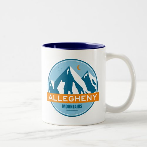 Allegheny Mountains Two_Tone Coffee Mug