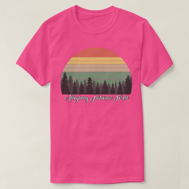 Allegheny National Forest 3 T-Shirt (Design Front)