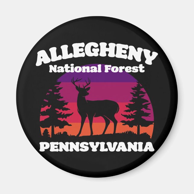 Allegheny National Forest Magnet (Front)