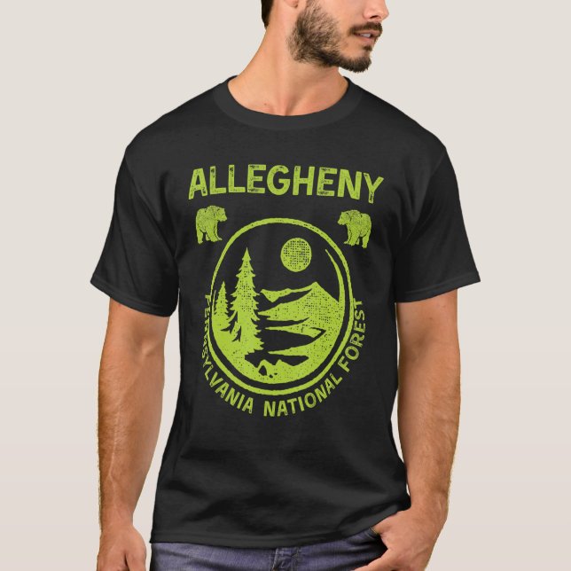 Allegheny National Forest Pennsylvania T-Shirt (Front)