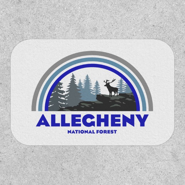 Allegheny National Forest Rainbow Deer Patch (Front)
