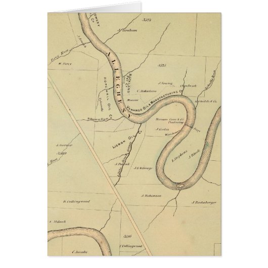 Allegheny River Cards (Front)